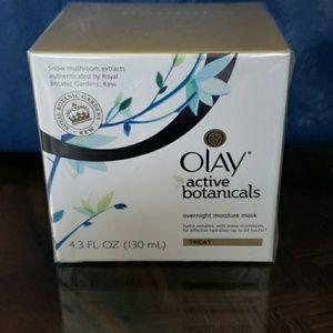 OLAY active botanicals overnight moisture mask